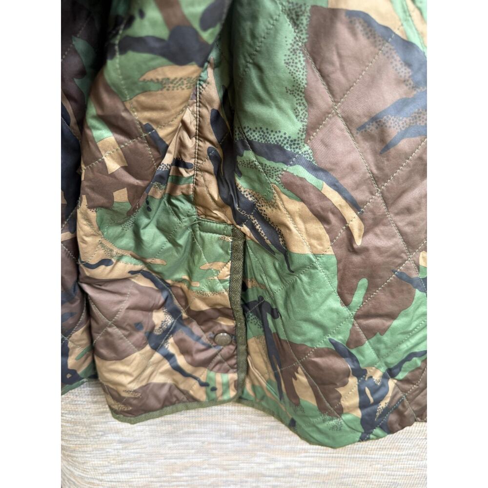 Polo Ralph Lauren Mens Jacket Green Size 3XB Reversible Quilted Camo Barn - Picture 15 of 16